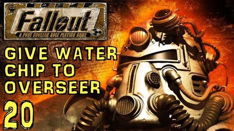 fallout 1 water chip location|water purifier chip fallout 1.